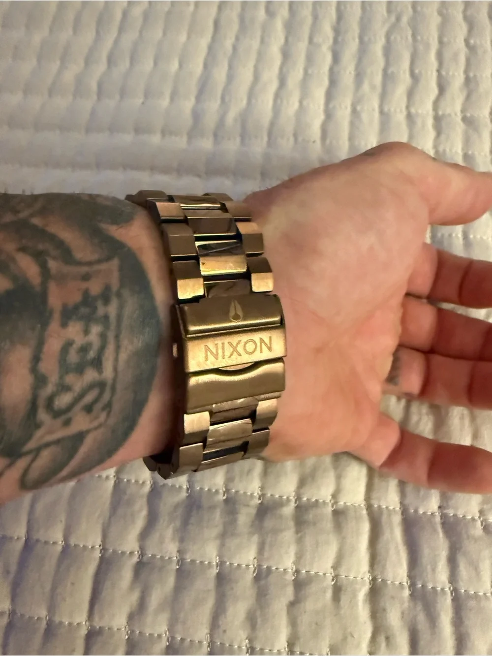 Nixon The Corporal Coffee Case Black Dial Men’s Watch